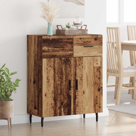 vidaXL  Sideboard  Old Wood 69.5 x 34 x 90 cm Engineered Wood
