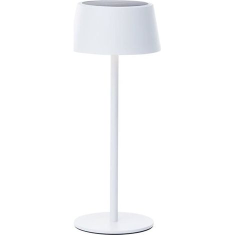 Lámpara de mesa de exterior - BRILLIANT - PICCO - LED y solar - Metal y plástico - 5 W - Blanco (1/4)