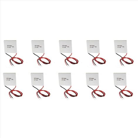 SP1848-27145 Thermoelektrischer Stromgenerator, 10 Stück, 40 x 40 mm, TEG Peltier-Modul (1/4)