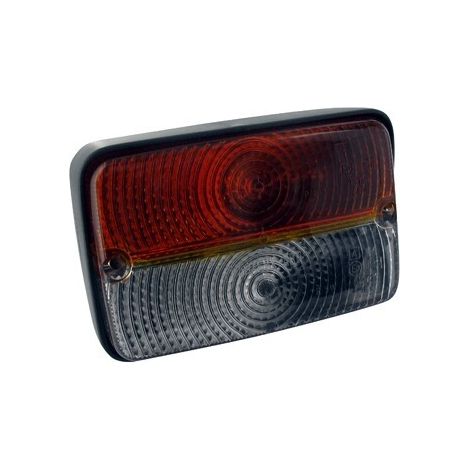 Faro delantero reversible izquierdo o derecho adaptable - L: 120mm, A: 60mm