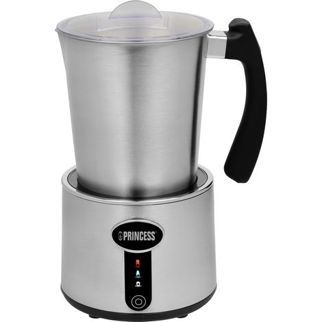 Princess 243005 Milchaufschäumer Silber 650 W