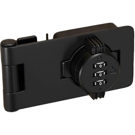 Serrure à combinaison pour armoire, serrure sans clé pour placard, loquet rotatif à code pour salle de bain avec vis pour garage, armoire à coffre-fort (1/5)