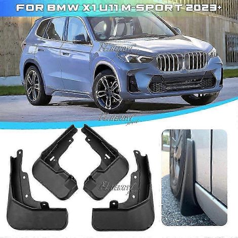 Idéal pour BMW X1 M Sport U11 (2023-2024) : bavettes et garde-boue avant et arrière. (1/5)