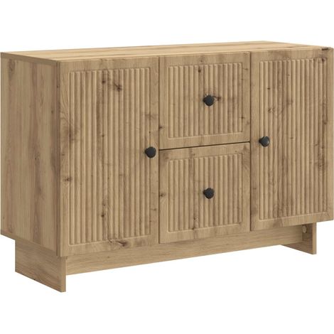 Sideboard Artisan Oak 89 x 34.5 x 60 cm Engineered Wood vidaXL