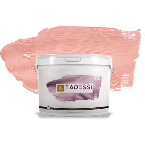 TADESSI Color Vista Wandfarbe Rosa - Purderrosa Dunkel - Matte Dispersionsfarbe - Innenfarbe für Wand und Decke (1/5)