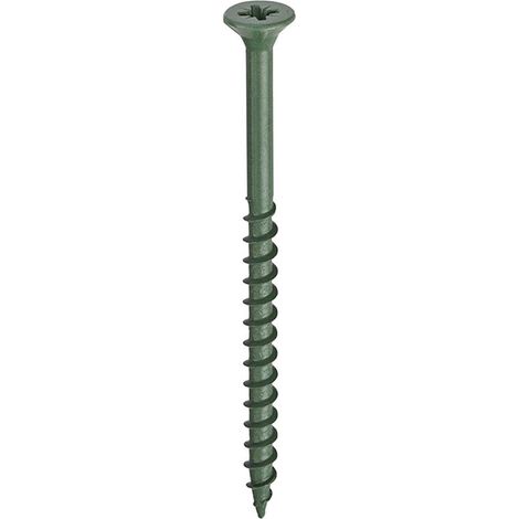 Unifix Decking Screws 8G x 3" Green Coating - Box of 100