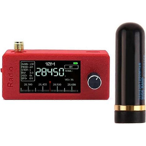Mini-tragbares Radio mit 1,9-Zoll-IPS-Bildschirm und eingebauter Antenne (1/5)