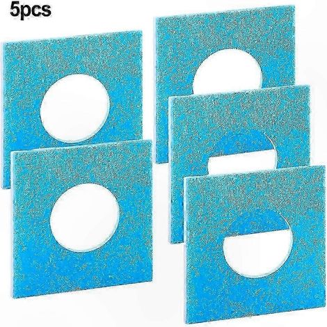 Lot de 5 filtres à air de rechange pour ventilateurs, filtres à air compacts de qualité G4, 226x226 mm, compatibles avec de nombreux modèles. (1/5)