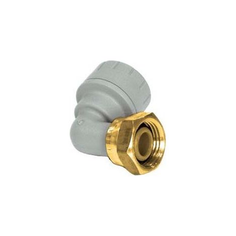 Codo de 90º con tuerca loca de latón H 15x½" PB1715 - STANDARD HIDRÁULICA
