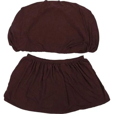 Housse transparente beige pour vêtements, 90 x 110 cm, protection anti-poussière pour le rangement des vêtements dans une armoire (1/3)