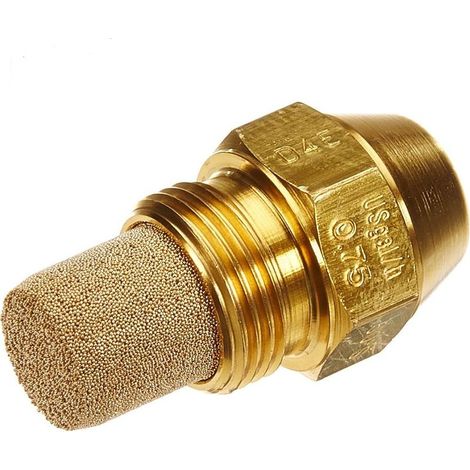 Gicleur chauffage central 0,75/60° S – Pulvérisation uniforme – Cône plein pour efficacité optimale – Accessoire essentiel chauffage (1/2)