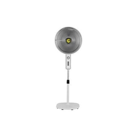 C STUFA A PARABOLA CARBON CRYSTAL C/PIANTANA 900W