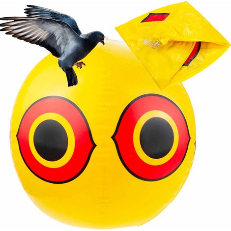 TG71386 Gelber Vogelabwehrballon zur Vogelabwehr