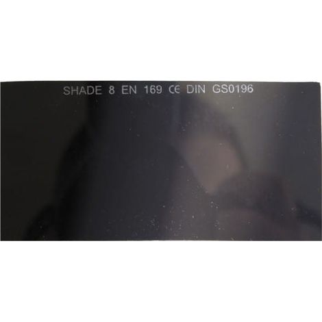 Filtro de soldadura 50x100 e-8 74452 vorel