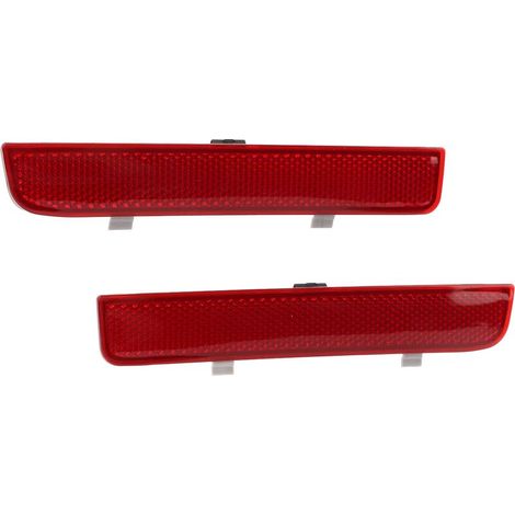 1 paire de réflecteurs de pare-chocs arrière LR006348 réflecteur de marqueur de pare-chocs arrière pour Range Rover L322 Freelander 2 L359 (1/5)