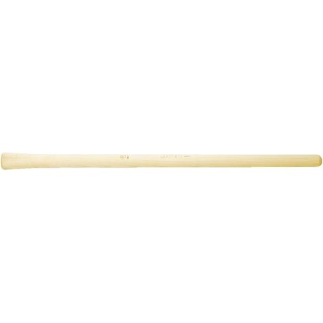 Manche de pioche en frêne – Œil rond – 1000 mm – Bois PEFC – Section 35 à 50 mm – MOB (1/2)