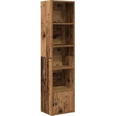 Maison Exclusive - Bücherregal Altholz-Optik 31x24x127 cm Holzwer