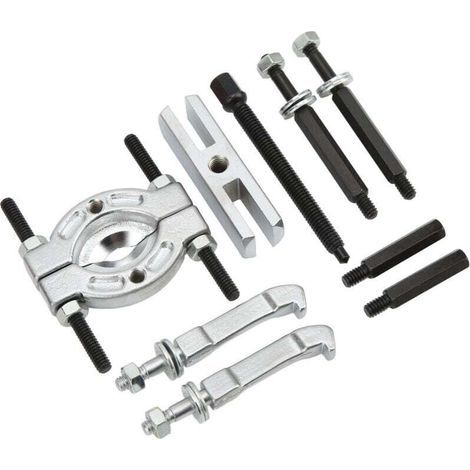 Ensemble d'extracteurs de roulement. 9pcs extracteur d'engrenage et kit de séparateur de roulement. kit universel d'outils de retrait de roulement de pignon pour essieu de moyeu de roue. pigno (1/4)