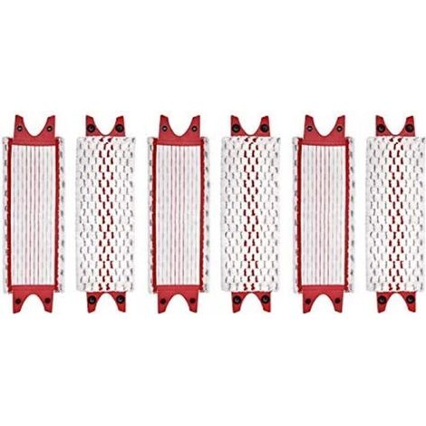 Lote de 6 serpillières de recambio en microfibra para serpillère Vileda Ultramax (1/4)