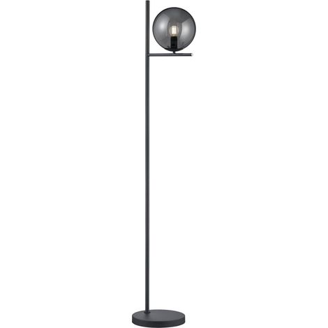 Lampadaire design lampadaire design globe et metal pure gris en metal trio (1/5)