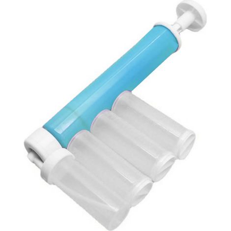 Cake Airbrush Duster Poudre Pulvérisateur Manuel Ensemble D'outils De Pulvérisation Pour Boulangerie Décoration Bleu Clair