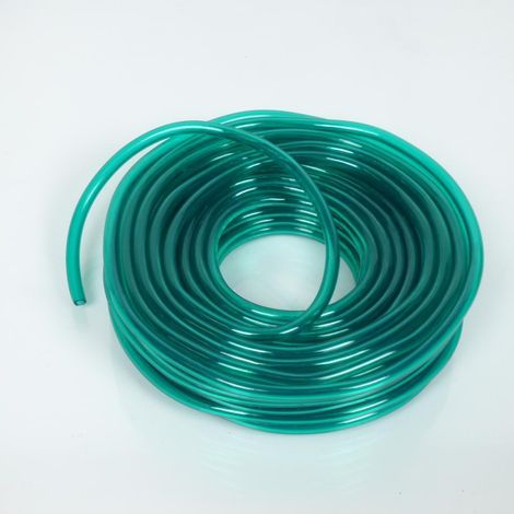 Durite essence Replay vert transparent 5x9mm x 20m pour moto 50 à (1/2)