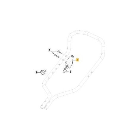 INTERR.ACCENS.MOTORI IS-LS (L=1320) ORIGINALE STIGA - 381600409/0