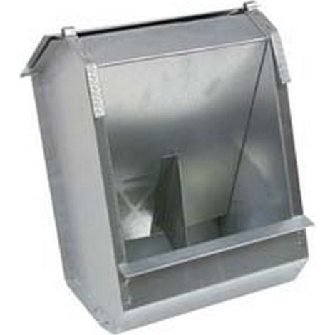 6PZ MANGIATOIA CON COPERCHIO PER CONIGLI - cm.19x13x25h.