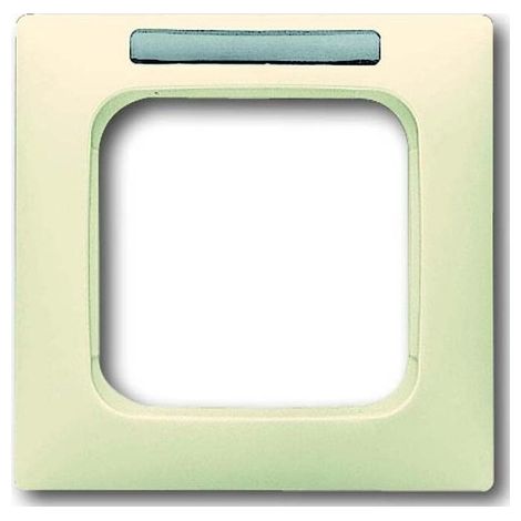 Plaque de finition busch-jaeger 1754-0-4093 ivoire dimensions 8.1x8.1 cm