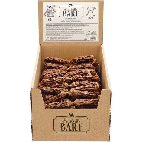 Saucisses pour chiens au goût de tripes 200 pièces de 11 cm