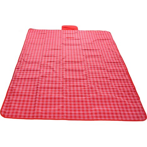 Tapis de pique-nique imperméable antidérapant, pliable pour 6-8 personnes, idéal camping et plage, 145x180 cm (1/5)