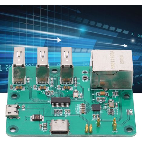 Raspberry Pi Zero Hub USB zu Ethernet Netzwerk-Erweiterungsplatine (1/5)