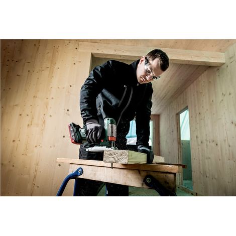 Metabo – Scie sauteuse sans fil 18V – Profondeur de coupe 100mm – Moteur Brushless – Pour bois dur et métal – 601002840 (1/10)