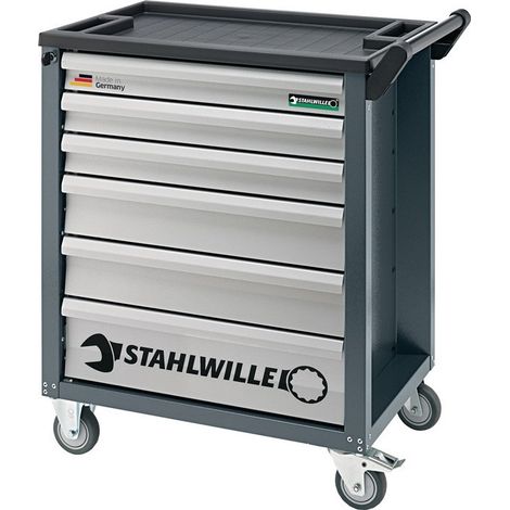 Carrello portautensili 90 / 6A L780xP499xH912mm 300 kg 6 cassetti, lamiera d'acciaio STAHLWILLE