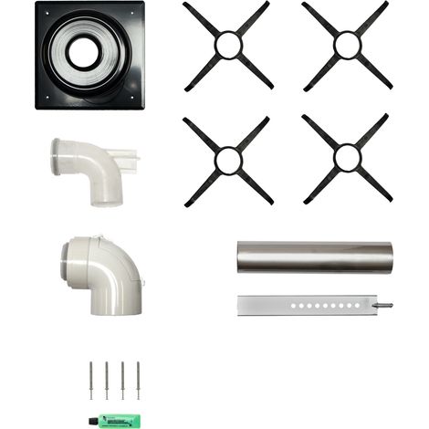 Brötje Kit de base Chaudière-conduit DN 80/125, KAS 80/MC, 832762