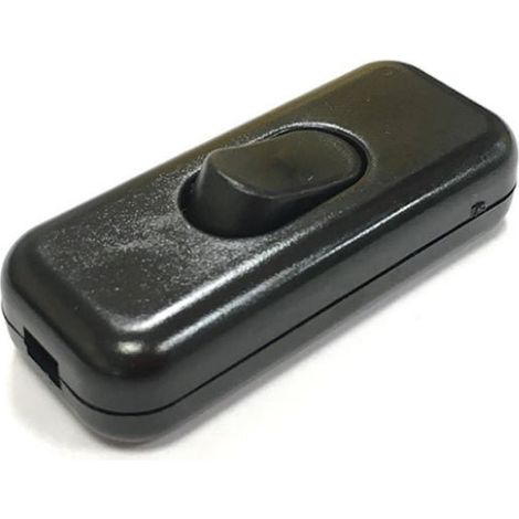 Interrupteur à Bascule (Unipolaire) 4A 250V - Noir - SILAMP