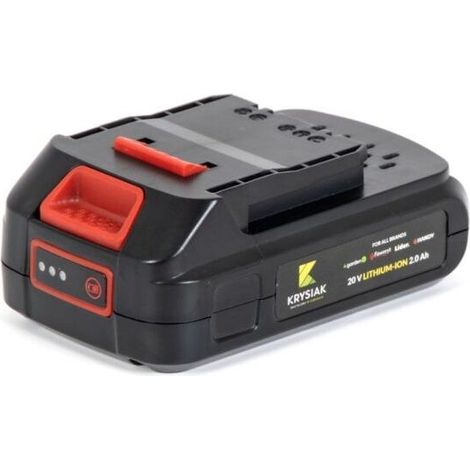 Bater铆a Krysiak AK202 de 20V y 2,0Ah