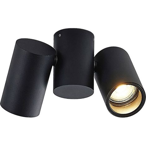 Taklampa "Gesina" aus aluminium / grå / zink für vardagsrum / matsal von Arcchio