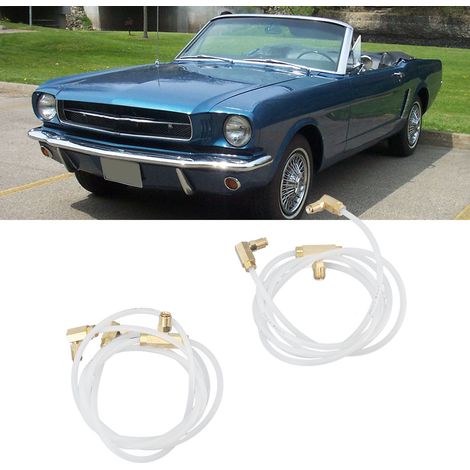 Satz mit 2 Hydraulikschläuchen für das elektrische Verdeck eines Ford Mustang (Baujahre 1964–2004) (1/5)