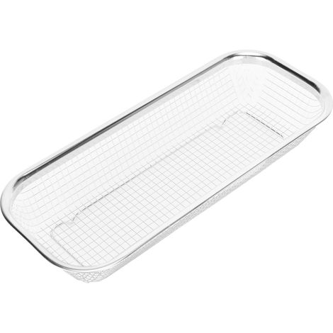 Égouttoir multifonctionnel en acier inoxydable, panier égouttoir pour baguettes, couteaux, cuillères, type grille-AquaForge (1/5)
