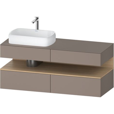 Duravit Collection One Konsolenwaschtischunterbau, 2 Auszüge, 2 (1/2)