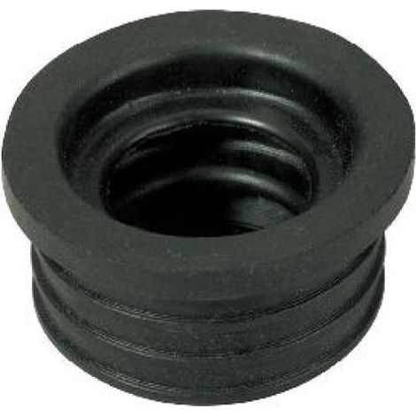 MORSETTO GOMMA NERA Ø46X26/32MM