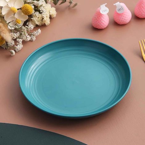 Plateau En Plastique Écologique Pour Apéritif Fruits Bonbons Et Petits Objets 17,5 X 17,5 X 1,5 Cm Blanc 1 Pièce (1/3)
