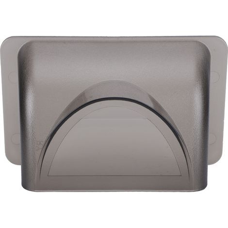 Couverture de pluie de sonnette Housse de pluie Protection UV étanche pour contrôleur d'accès de porte sonnette visuelle gris pour bureau à domicile (1/5)