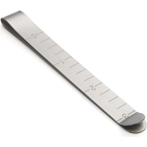 Sewing Set of 4 Stainless Steel Hem Clips 3 Inch Measuring Quilting Ruler for Wonder Clips, Pinning and Marking Accessories (1/5)