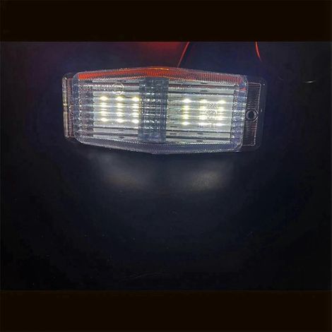 4 feux de position LED avant double brûleur pour camions Scania, Volvo, MAN et Benz, feu de calandre avant A (1/3)