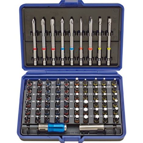 Assortimento Bit, 71 Parti, Con Il Codice Colore (1/5)