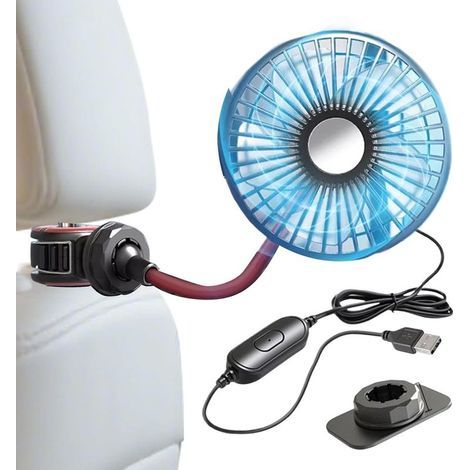 Ventilateur de Voiture 3 Vitesses Puissant pour Véhicule sans (1/5)