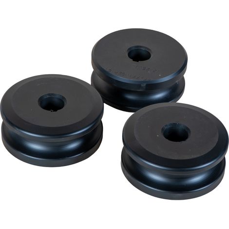 Jeu de 3 galets en pouce pour cintreuse motorisée PRM31F Metallkraft 3880078424