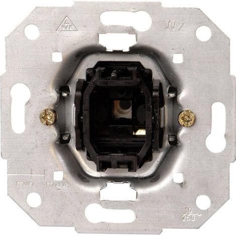 Kopp HK05 y HK07 interruptor empotrado de aluminio